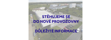 Od 2. 10. na nové adrese - Stěhujeme se do nového!